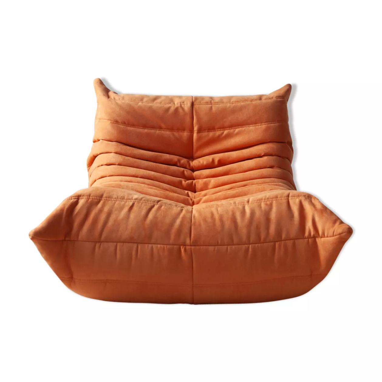 Canapé Togo Style - Mousse Mémoire, Confortable, Gris Foncé, Pour Salon, Chambre, Bureau