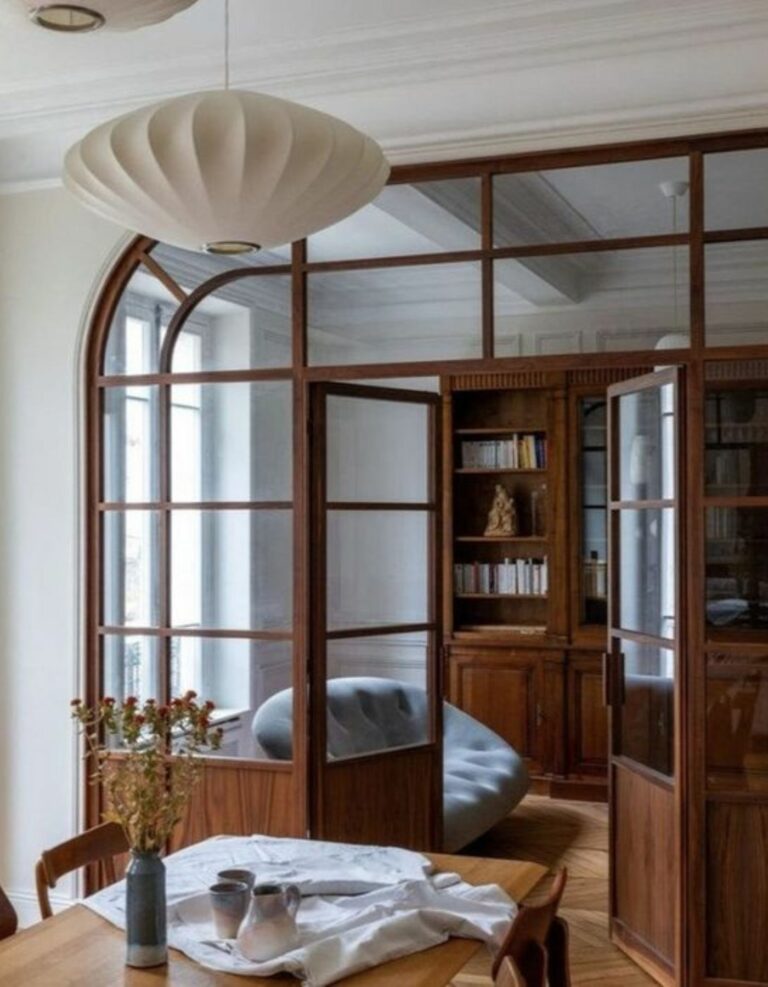 Verrière en bois : ces inspirations pour structurer l'espace -BCG