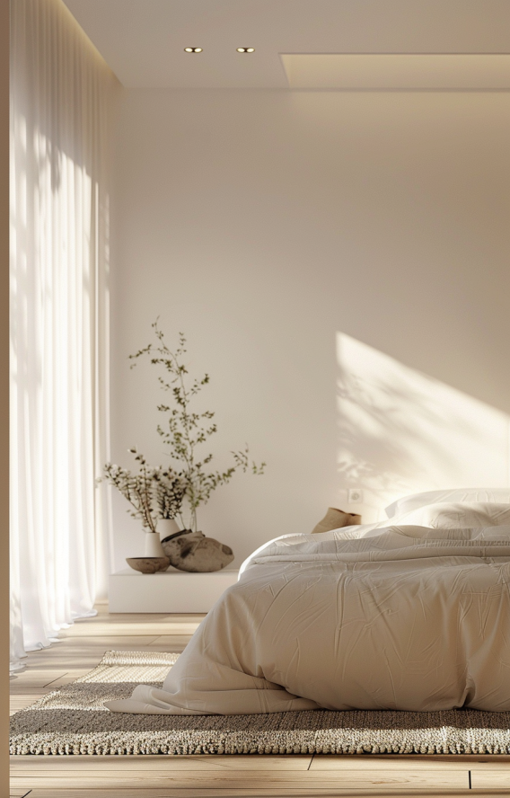 Idée couleur chambre adulte zen : quelles des teintes apaisantes