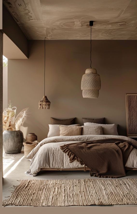Idée couleur chambre adulte zen : quelles des teintes apaisantes