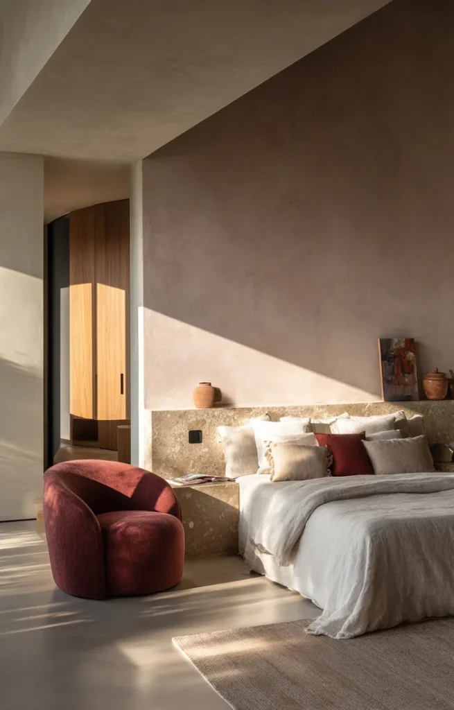 Chambre rose : inspirations et idées du rose poudré au nude